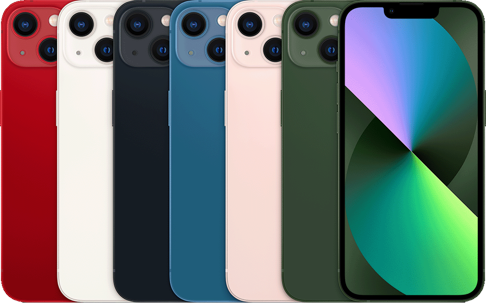 Foto de referência de iPhone 13
