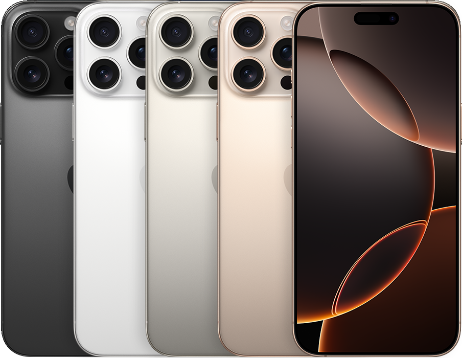 Foto de referência de iPhone 16 Pro Max