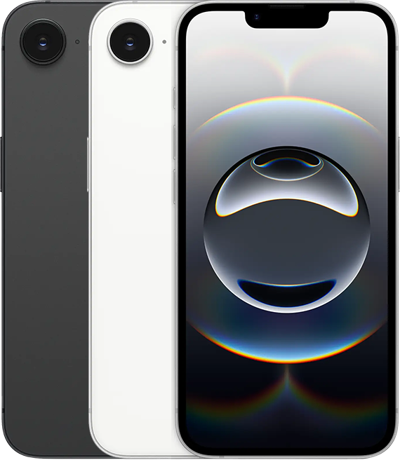 Foto de referência de iPhone 16e